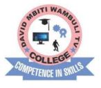 David Mbiti Wambuli TVC
